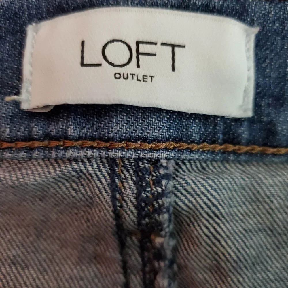 LOFT raw hem